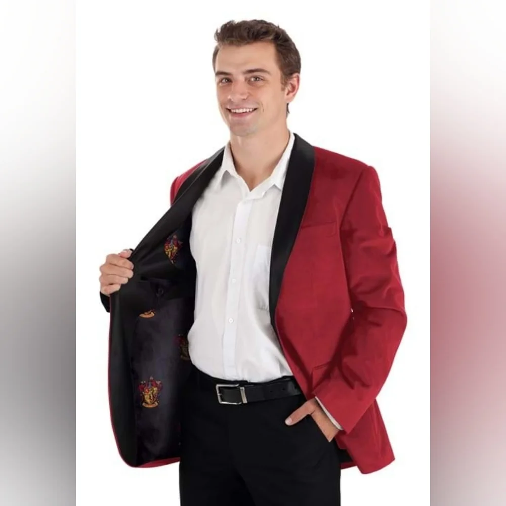 NWT Harry Potter Gryffindor Deluxe Men's Blazer- 38R- Warner Bros, Cosplay